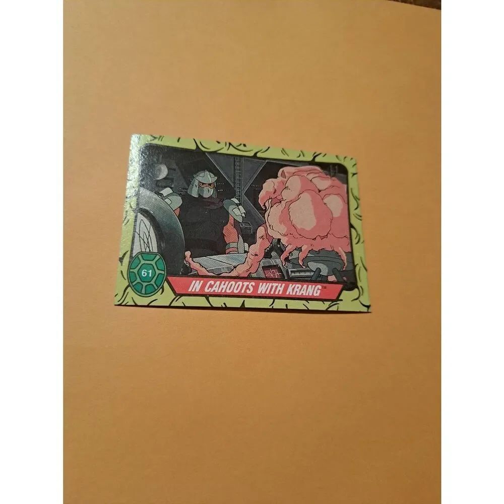 1989 Topps TMNT Trading Card 61 Teenage Mutant Ninja Turtles